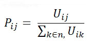 Ecuación modelo Huff