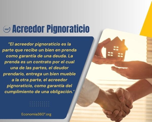 acreedor pignoraticio