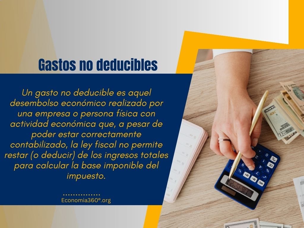Gastos no deducibles