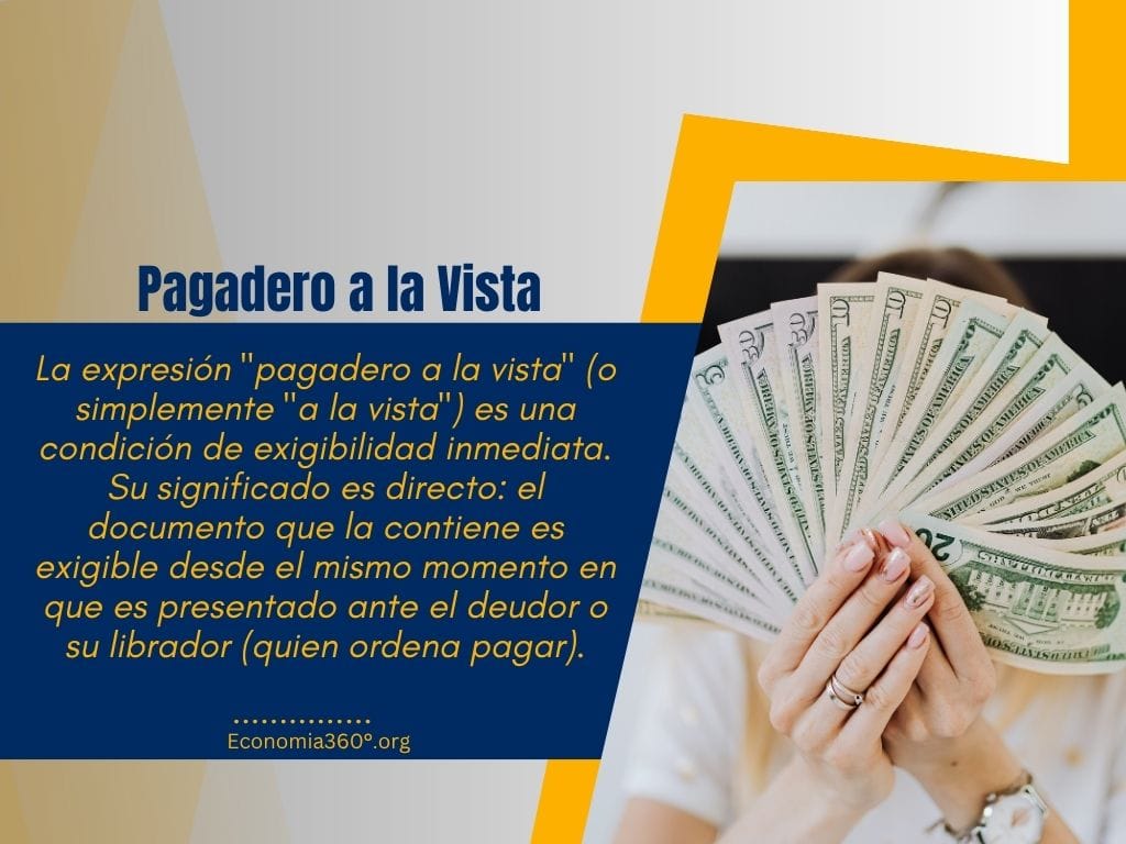 Pagadero a la Vista