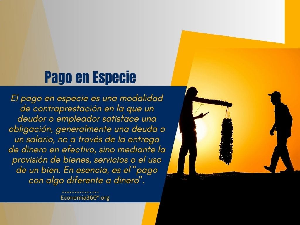 Pago en Especie